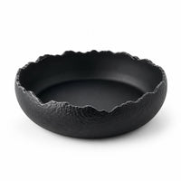 Assiette creuse Vasque Onyx - Packshot 3/4 fond blanc