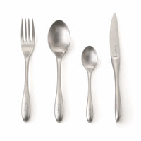 Set 4 couverts Velours - Packshot 3/4 fond blanc 4 couverts alignes