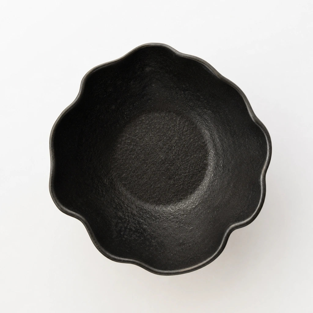 Saladier Onde Onyx - Packshot top-down 90