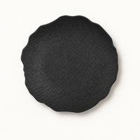Assiette Petale Onyx - Packshot top-down 90
