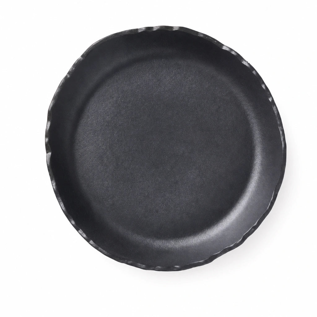 Assiette Halo Onyx - Packshot top-down 90