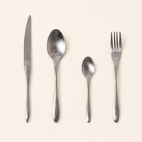 Set 4 couverts Velours - Packshot top-down 90 vue dessus