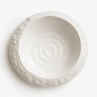 Assiette Voile Albatre - Packshot top-down 90