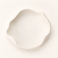Assiette Crete Albatre - Packshot top-down 90