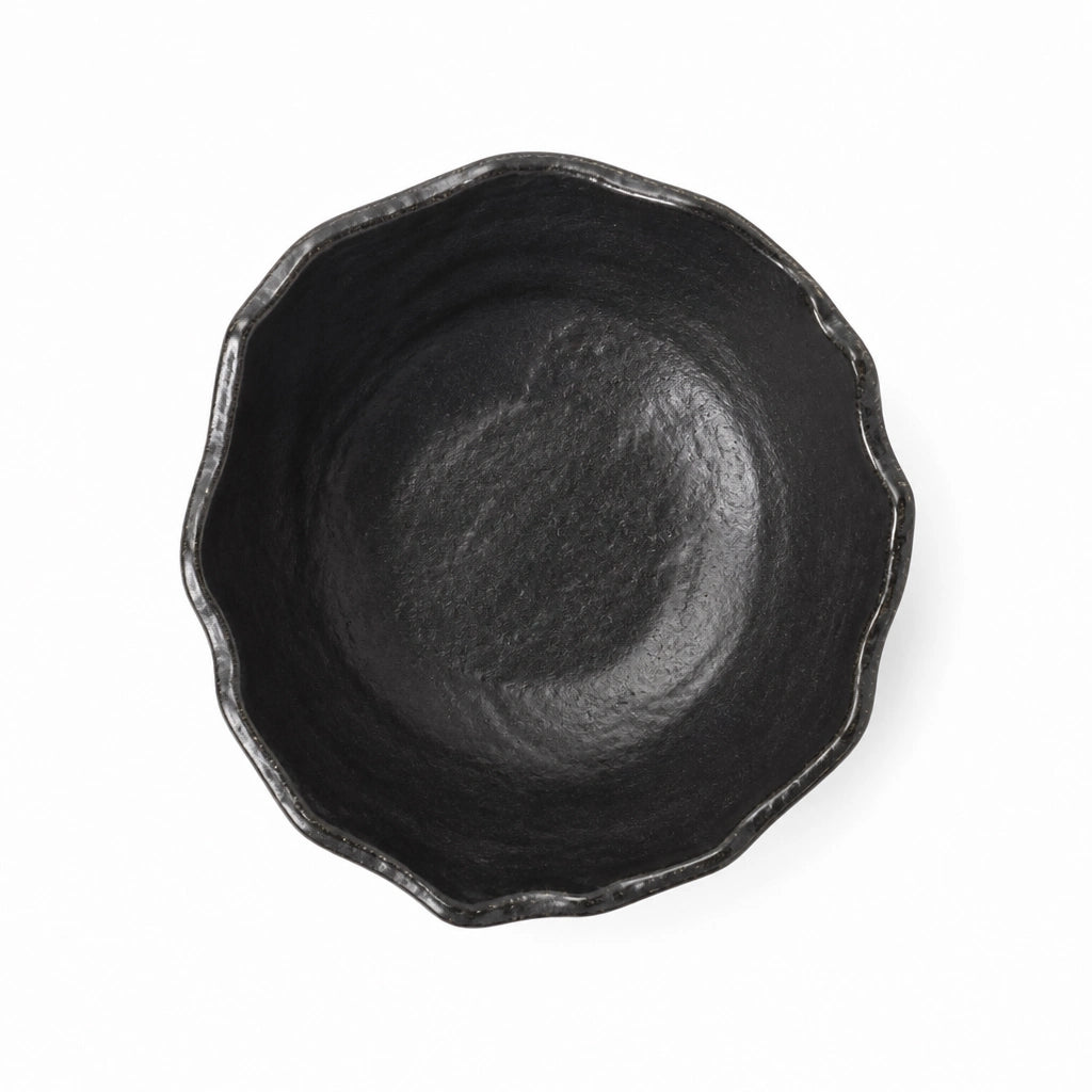 Bol Onde Onyx - Packshot top-down 90 vue du dessus interieur bol vide