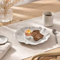 Assiette Faille Albatre - Brunch nordique scandinave