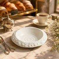 Assiette Voile Albatre - Boulangerie patisserie francaise matinale