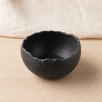 Bol Galet Onyx - Solo table lin ecru - mood editorial sobre