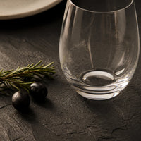 Set 2 verres Pur Ballon - Ardoise olives noires romarin