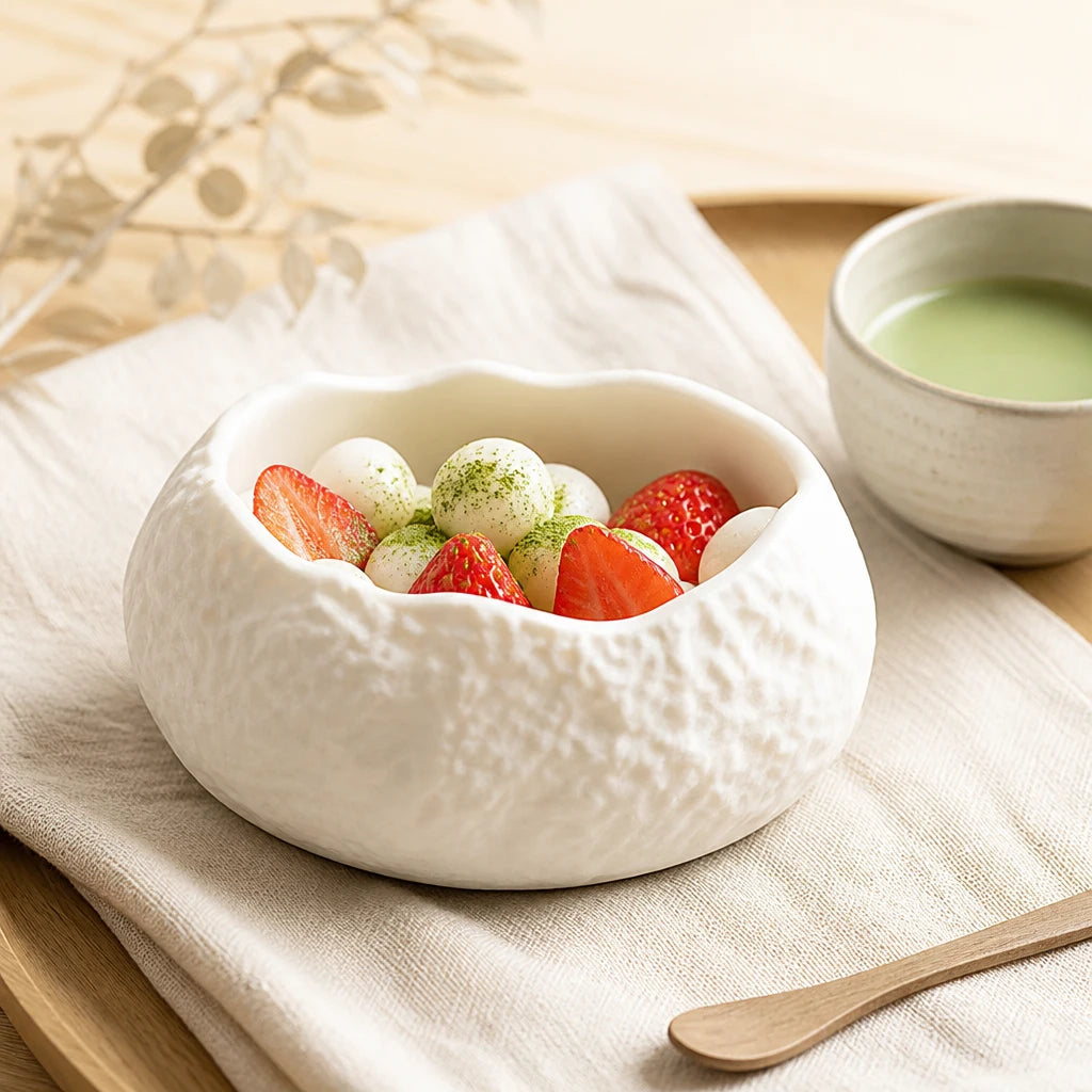 Bol Goutte Albatre - Mochi the matcha fraises