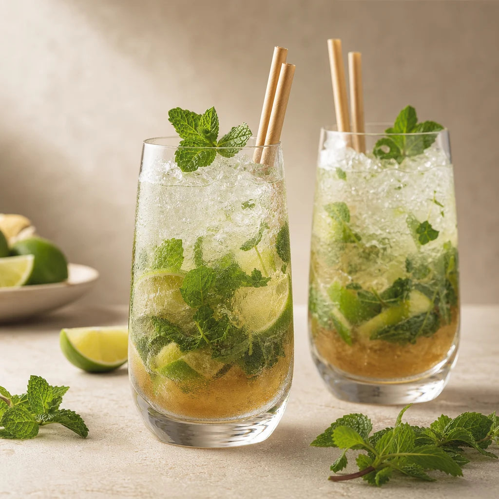 Set 2 verres Pur Highball - Mojito menthe sucre cassonade citron