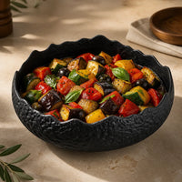 Saladier Bassin Onyx - Ratatouille provencale colorée