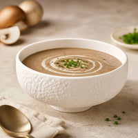 Bol Pierre Albatre - Veloute champignons creme ciboulette