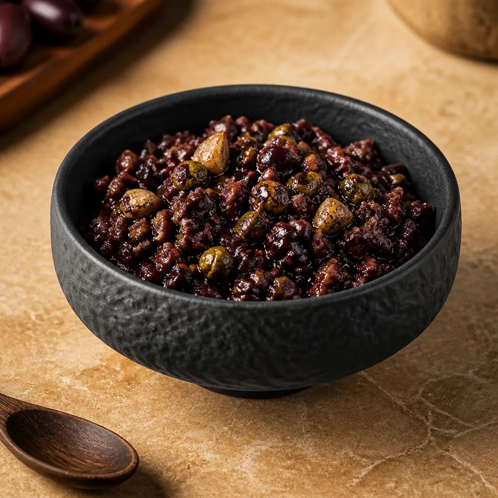 Bol Pierre Onyx - Tapenade olives Kalamata capres ail