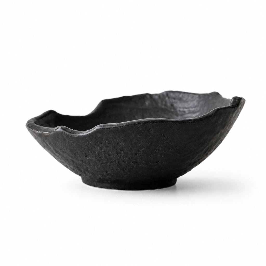 Bol Onde Onyx - Packshot 3/4 fond blanc pur