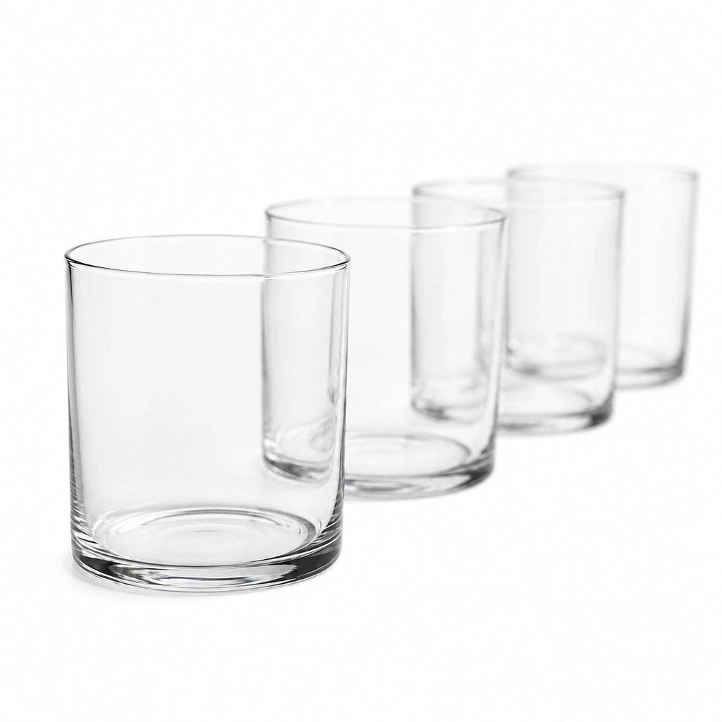 Set 4 verres Pur Tumbler - Packshot 3/4 fond blanc pur